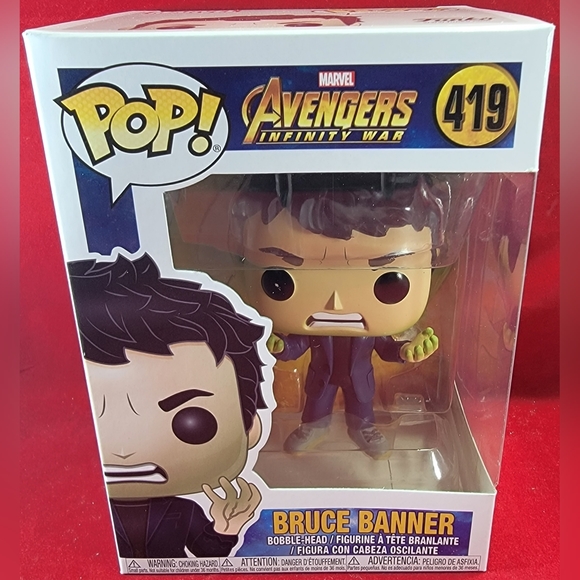 Bruce banner funko # 419 (nib) - Picture 2 of 7